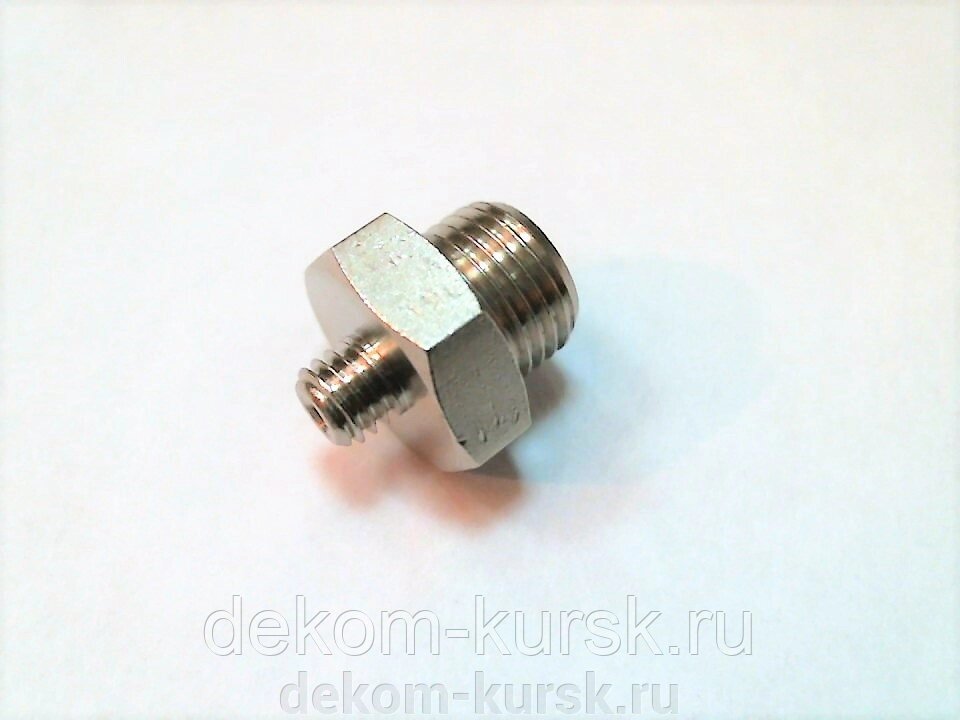 Фитинг пневматический Ниппель М5-1/8" Camozzi 2511 от компании Сервисный центр "Деком" - запчасти насосов, компрессоров, инструмента - фото 1
