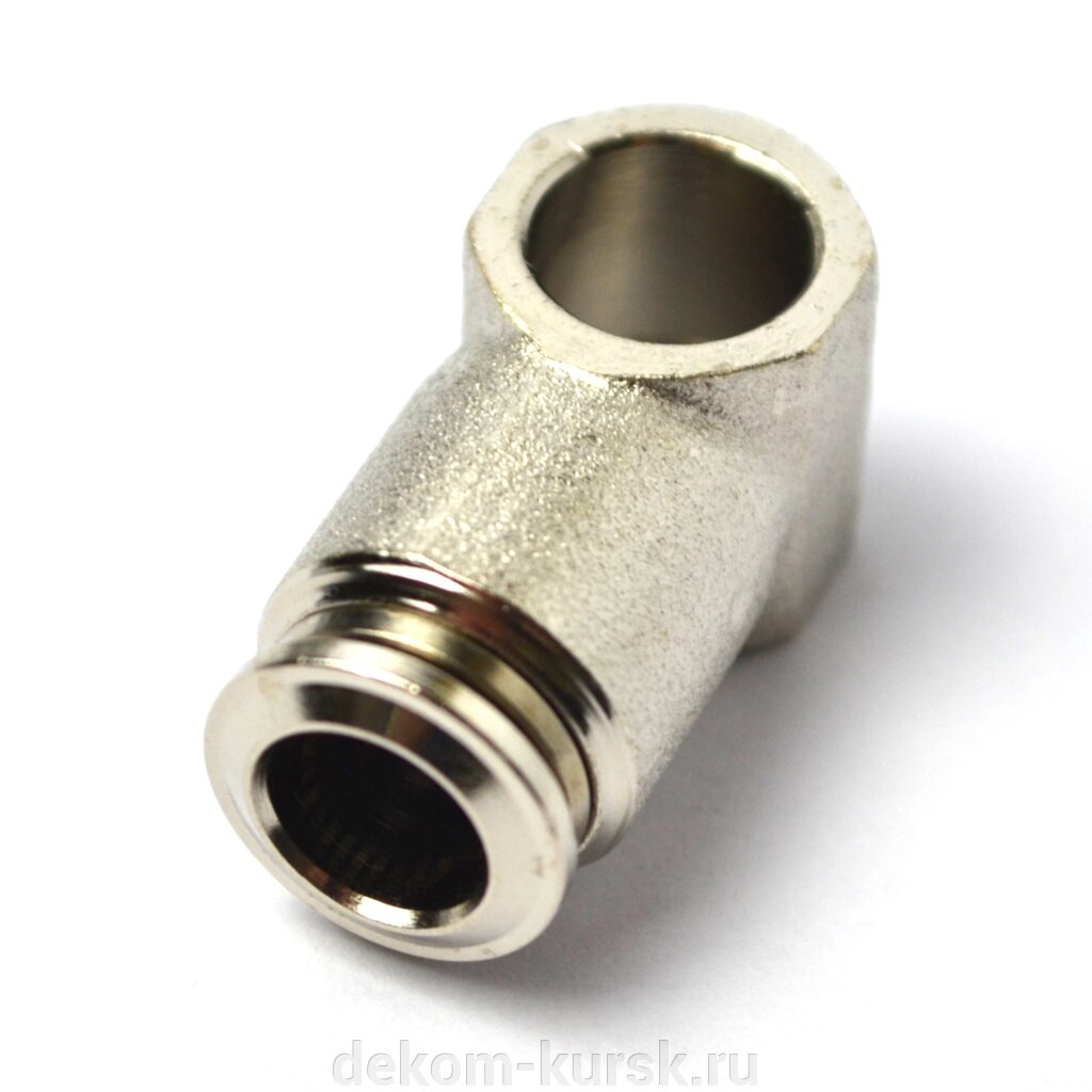 Фитинг пневматический Серьга 1/8" отвод банджо цанга 8 мм Aignep 57500 FUN 8-1/8 от компании Сервисный центр "Деком" - запчасти насосов, компрессоров, инструмента - фото 1