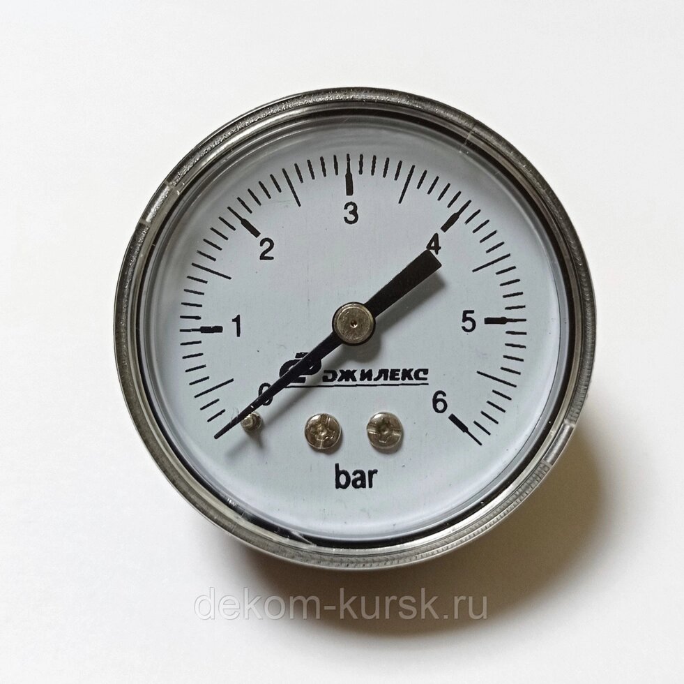 Манометр 6 bar, 1/4" МDА 50/6 Джамбо, STERWINS BP50L-4 Джилекс ##от компании## Сервисный центр «ДЕКОМ» - ##фото## 1