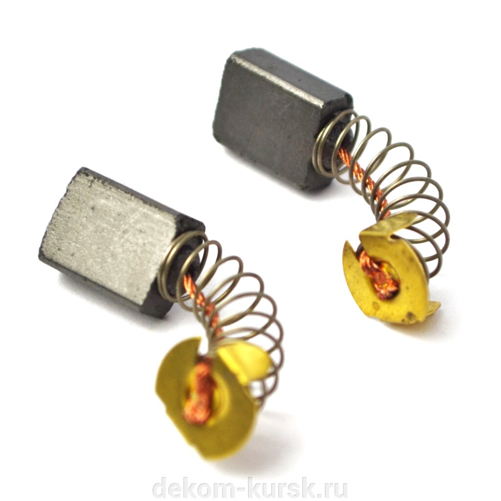 Щетки графитовые Калибр ПТЭ-1500/255 ПТЭ-1800/255/305 ПТЭ-1600/210 ПТЭ-2100/305 ЭПД-1550 ЭПН-1600 МШУ-230/2050 7х13х17мм от компании Сервисный центр "Деком" - запчасти насосов, компрессоров, инструмента - фото 1