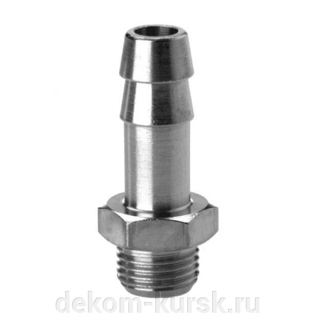 Штуцер елочка 12мм НР 1/4" Camozzi Камоцци Камози от компании Сервисный центр "Деком" - запчасти насосов, компрессоров, инструмента - фото 1