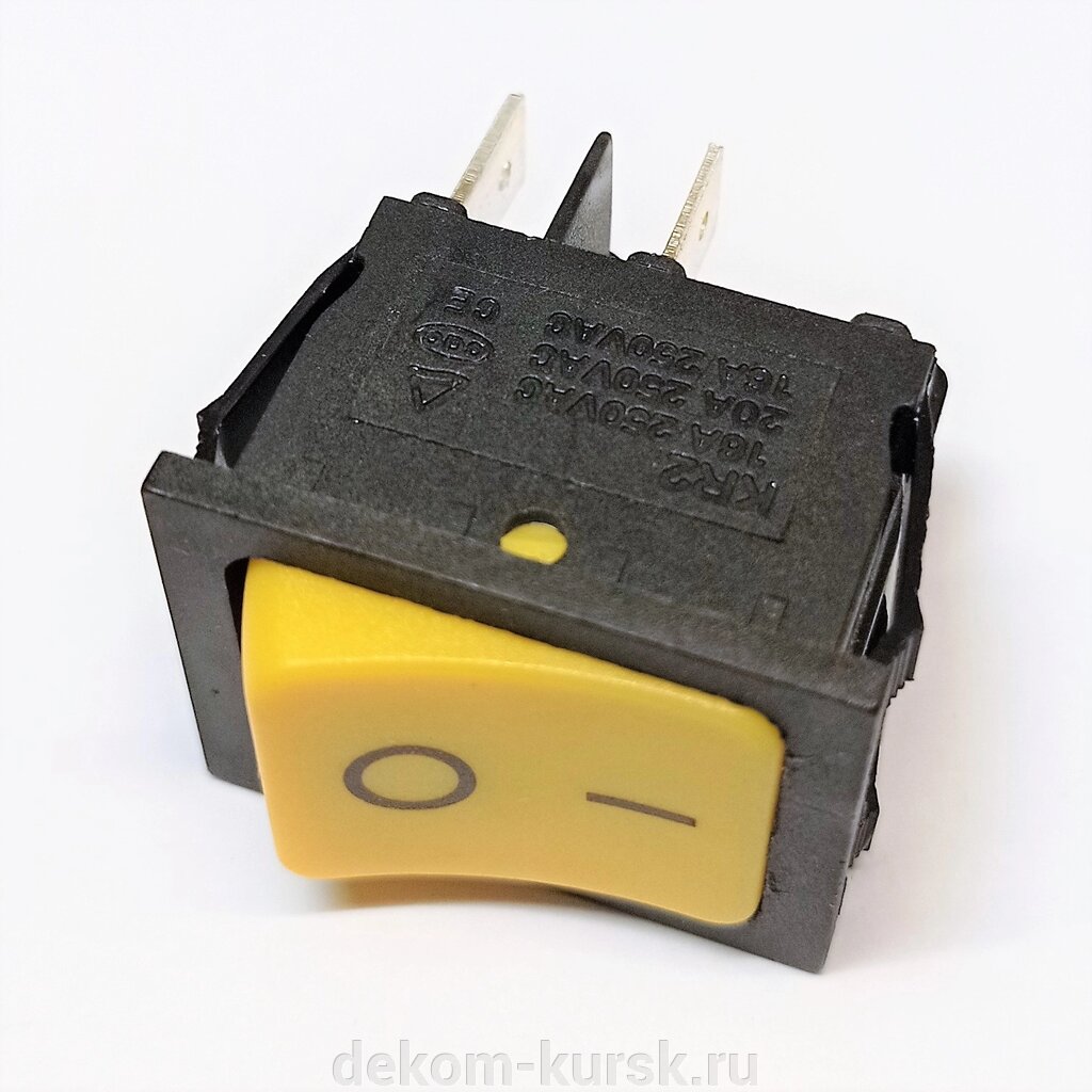 Выключатель Калибр аппарата сварочного СВИ, СПИ, KCD-25 JD03-1A, 16А, 250В 4конт., клавишный рокерный от компании Сервисный центр "Деком" - запчасти насосов, компрессоров, инструмента - фото 1