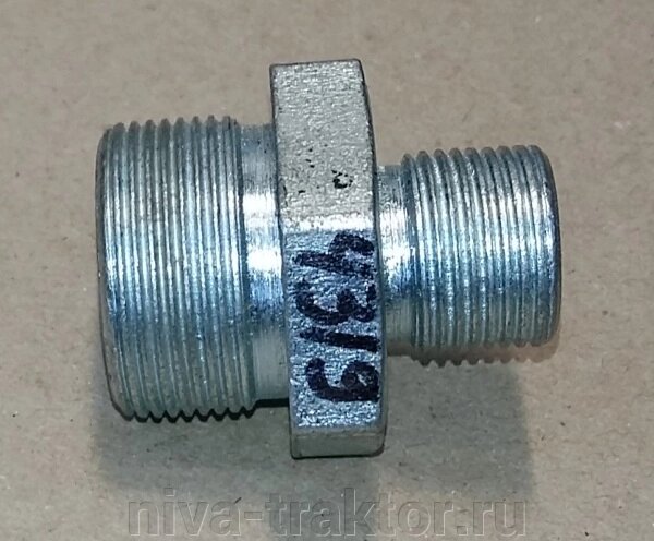 Штуцер М20*1,5 / М30*1,5 (S24*S36) ввертной (под ключ 36) от компании НИВА-ТРАКТОР - фото 1
