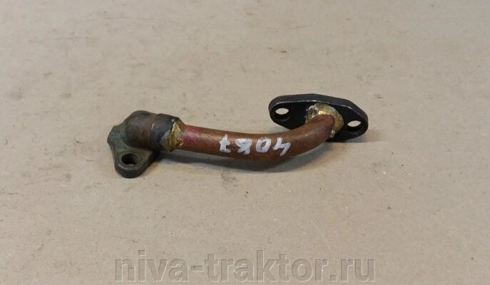 Трубка Д37М-1408710 подвода масла от насоса к центрифуге (редукционному клапану) от компании НИВА-ТРАКТОР - фото 1