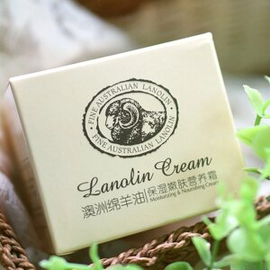 Питательный крем для лица и шеи с ланолином laikou lanolin CREAM, 90 мл