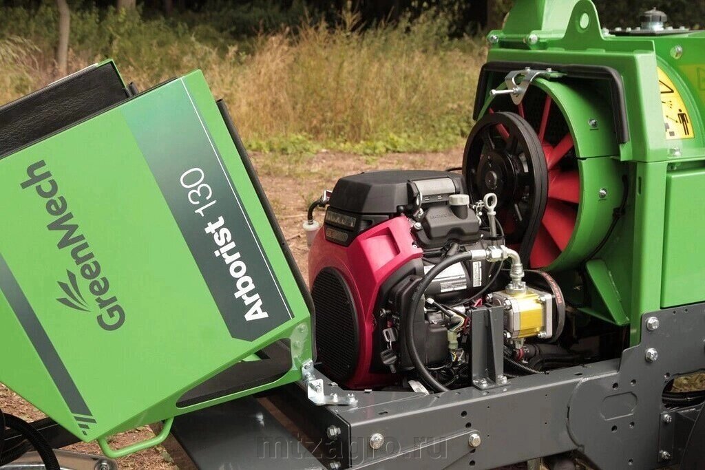Измельчитель веток Greenmech Arborist 130 от компании ООО "МТЗ-АГРО" - фото 1