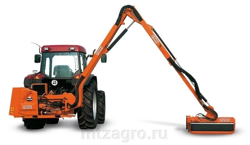 Косилка на манипуляторе FERRI серии TKP от компании ООО "МТЗ-АГРО" - фото 1