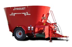 Смеситель-кормораздатчик TRIOLIET Solomix 2 12 VL c усиленным шнеком