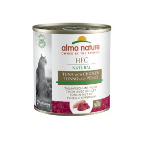 Almo Nature консервы для кошек с курицей и тунцом (280 г)