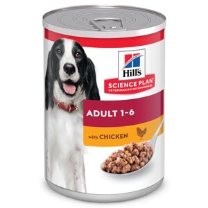 Hill's консервы консервы для взрослых собак с курицей (4,44 кг)