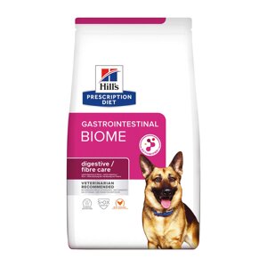 Hill's Prescription Diet сухой диетический корм для собак Gastrointestinal Biome при расстройствах пищеварения и для заботы о микробиоме кишечника, с курицей (1,5 кг)