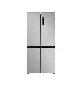 Холодильник LEX LCD450XID отдельностоящий, двухкамерный, сталь, металл