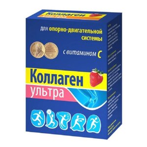 Коллаген-ультра для опорно-двигательной системы, вкус «Клубника», 7 саше, Веда