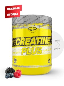 Креатин creatine PLUS (лесные ягоды), 300 г, steelpower