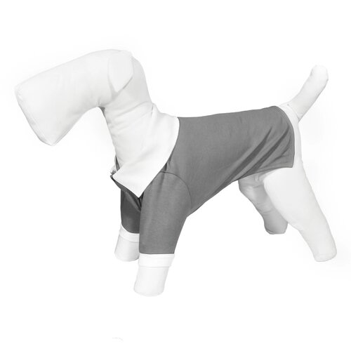 Lelap одежда поло "Бон" для собак, серое (XL)