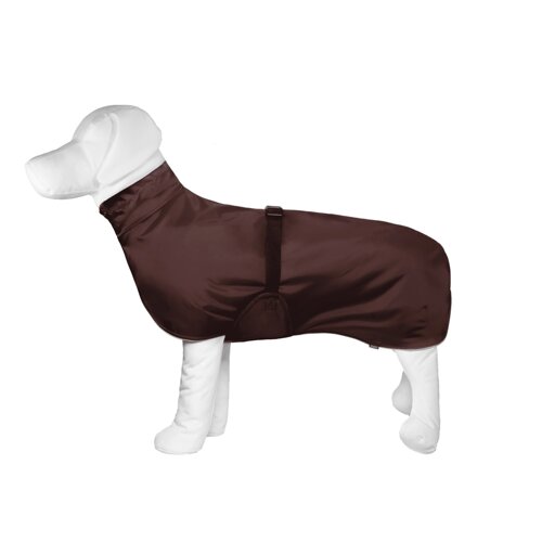 Lelap одежда попона "Эльзас" для собак, коричневая (M)