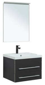 Мебель для ванной Aquanet Верона 58 New черная матовая