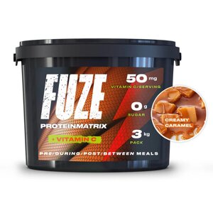 Многокомпонентный протеин Fuze 47%вкус «Сливочная карамель», 3 кг, Fuze