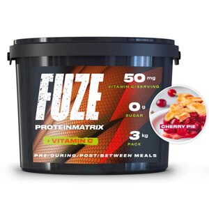Многокомпонентный протеин Fuze 47%вкус «Вишневый пирог», 3 кг, Fuze