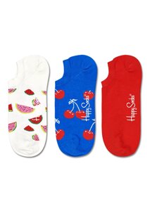 Носки Happy socks 3-Pack Fruit No Show Sock FRU39