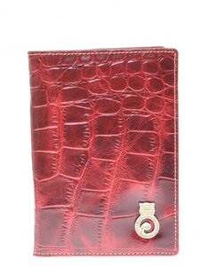 Обложка Sergio Valentini для паспорта, цвет бордовый, артикул 8122-005/1