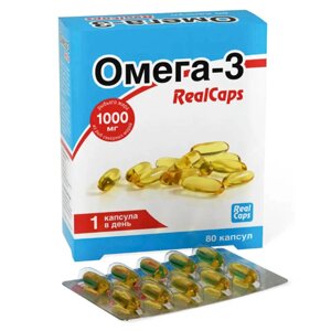 Омега-3, 80 капсул, РеалКапс