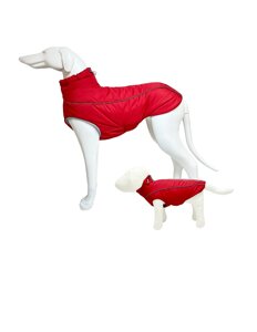 OSSO жилет зимний для собак Аляска (красный) (45 см)