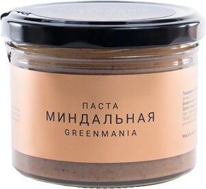 Паста "Миндальная", 200 г, Greenmania