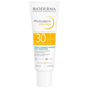 Photoderm Солнцезащитная матирующая Эмульсия AKN SPF 30 40 мл, Bioderma