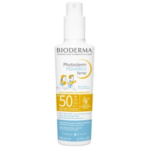 Photoderm Солнцезащитный детский спрей Pediatrics SPF 50+ 200 мл, Bioderma