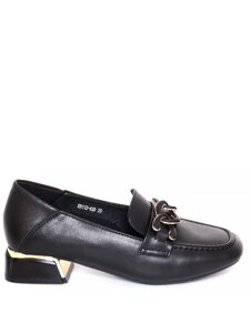Туфли Baden женские демисезонные, размер 37, цвет черный, артикул EH112-020