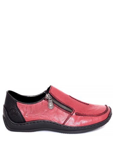 Туфли Rieker женские демисезонные, размер 37, цвет красный, артикул L1780-35