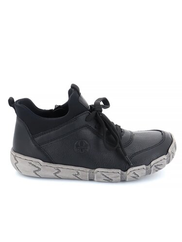 Туфли Rieker женские демисезонные, размер 38, цвет черный, артикул L0351-00