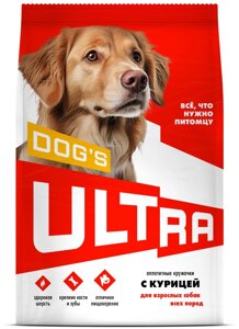 ULTRA аппетитные кружочки с курицей для взрослых собак всех пород (3 кг)