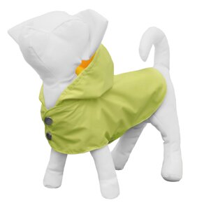 Yami-Yami одежда дождевик-плащ для собак, салатовый (S)