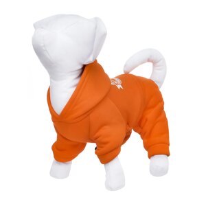 Yami-Yami одежда костюм для собак с капюшоном, оранжевый (XL)