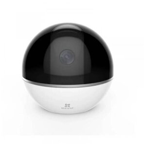 Беспроводная поворотная WiFi камера видеонаблюдения EZVIZ с ИК-подсветкой C6TС белая