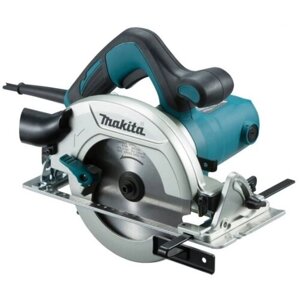 Дисковая пила Makita HS6601J, 1050 Вт, сине-зеленый