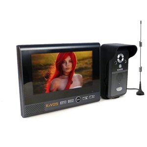 Домофон Настольный REC KiVOS Plus 7 - беспроводной видеодомофон в квартиру, видеодомофон в офис