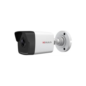 DS-I400(D) (4 mm) HiWatch Уличная цилиндрическая IP камера, объектив 4мм, 4Мп, Ик, Poe