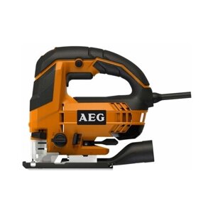 Электролобзик AEG STEP 100 X, 600 Вт оранжевый/черный