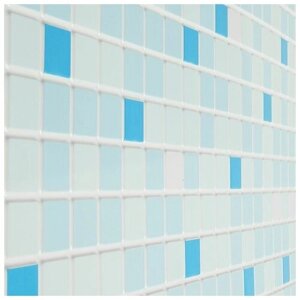 Grace Панель ПВХ Мозаика голубая 955*480 (1 шт/панель)