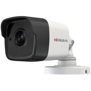 HiWatch Камера видеонаблюдения аналоговая HiWatch DS-T500A (B) (3.6MM) 3.6-3.6мм HD-TVI цв. корп: белый