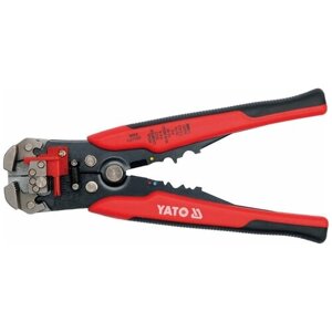 Инструмент YATO для обжима и зачистки проводов 205 мм, 0,2-6 мм2, HRC 52-57, Тайвань, YT-2270