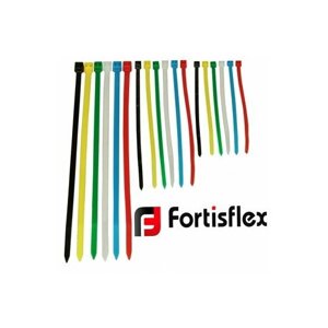 Кабельная стяжка КСС 3*150 (б) (100шт) / FortisfIex