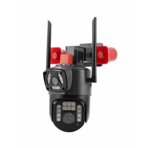 Камера видеонаблюдения SAFEBURG EYE-P2, поворотная камера для улицы с датчиком движения, звука, ночное видение, Wi Fi