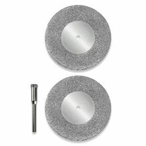 Круги (диски) алмазные для гравера 50 мм. 2 шт. VertexTools