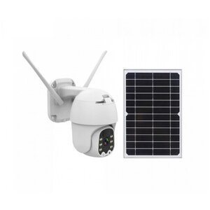 Линк Соляр 05-4GS (R45131QPA) - уличная автономная поворотная 4G-камера с солнечной батареей - беспроводная камера на солнечной батарее