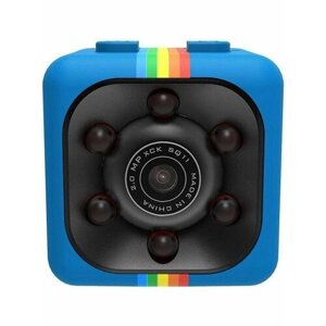 Mini Camera видеонаблюдения SQ 11 mini dv HD Синяя