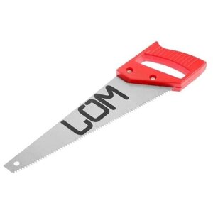 Ножовка по дереву ЛОМ, пластиковая рукоятка, 7-8 TPI, 300 мм